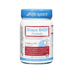 Life Space Shape B420 Probiotic 60 Capsules (Exp:FEB 2026)