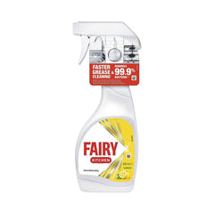Fairy Lemon Dish and Surface Kitchen Spray 450ml x 4 Pack
