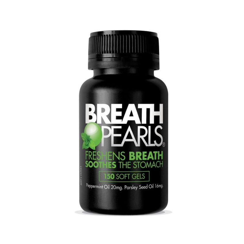 Breath Pearls Natural Capsules - 150 Count