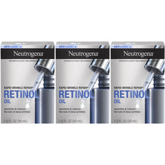 Neutrogena Rapid Wrinkle Repair Retinol Oil 30mL (Pack of 3)