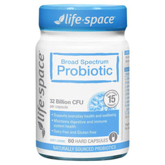 Life Space Broad Spectrum Probiotic 60 Capsules (Exp:FEB 2026)