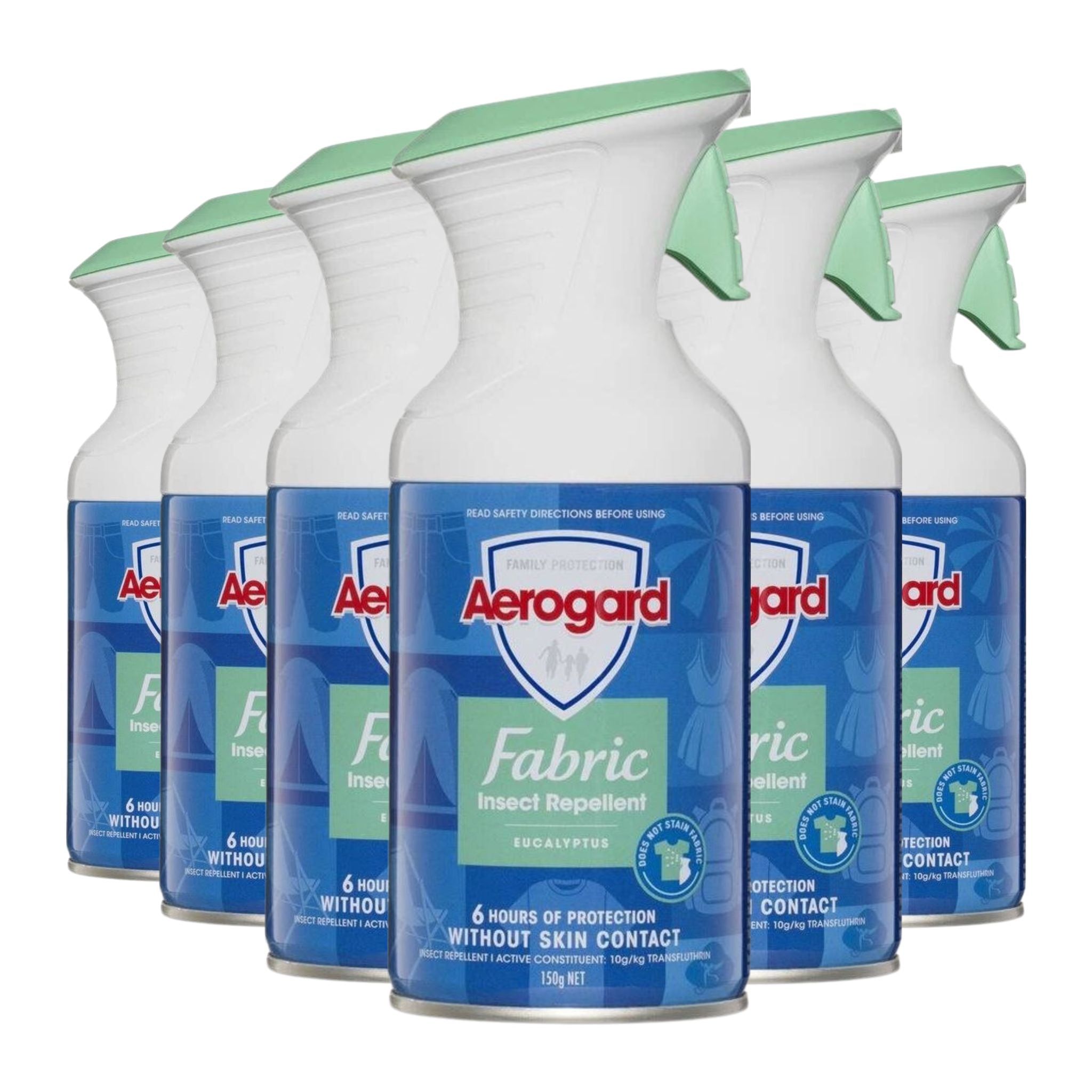 Showcase of Aerogard Fabric Insect Repellent 150g - Pack of 6