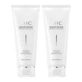 Two tubes of NHC Niacin Biome cleansing foam on a white background
