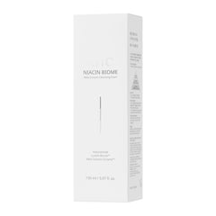 Niacin Biome skincare product packaging on a white background