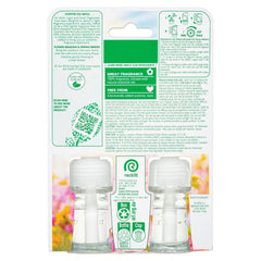 Air Wick Light & Fresh Plug-In Refills – Flower Meadow & Spring Breeze – 2x19ml, Pack of 5