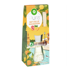 Air Wick Pure Seville diffuser packaging with scenic design