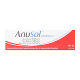 Anusol ointment packaging on a white background