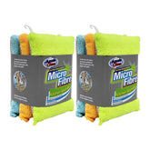 Two packages of Aussie Clean Micro Fibre Kitchen Sponges on a white background