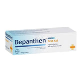 Front view of Bepanthen First Aid Antiseptic Cream 100g box