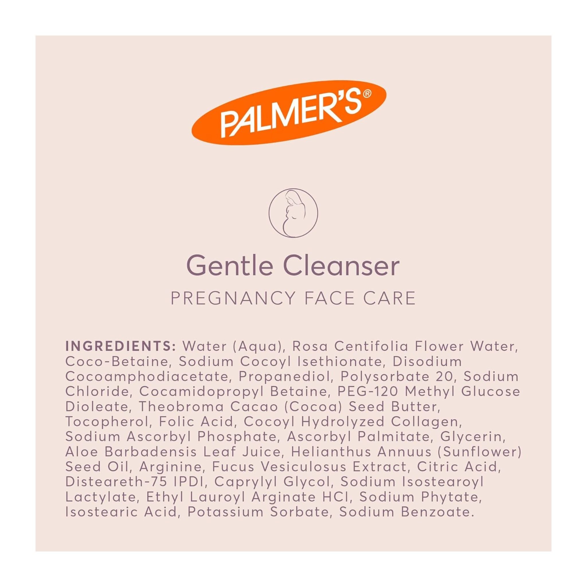 Palmer’s Pregnancy Face Care Gentle Facial Cleanser 250 mL (125 mL × 2 Packs)