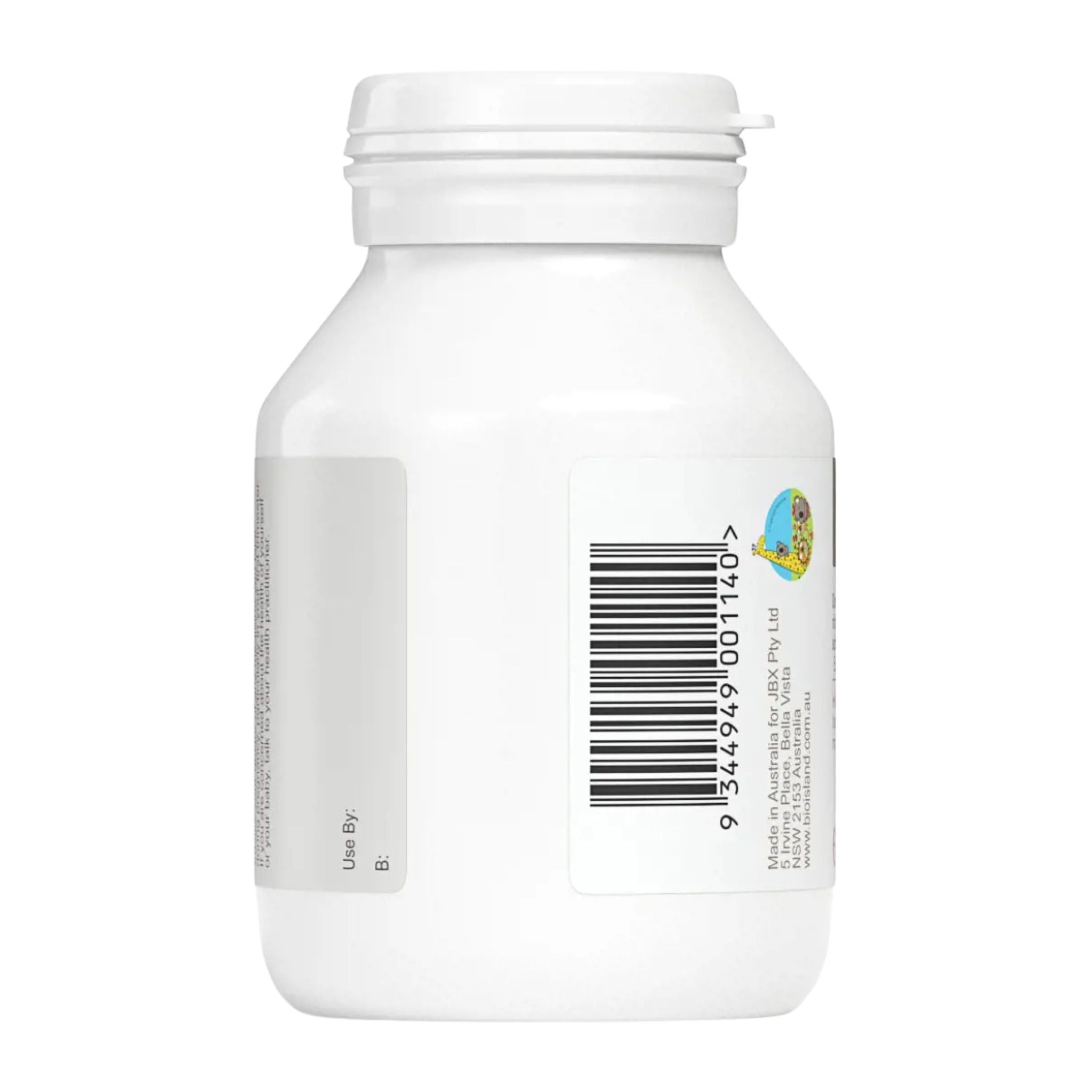 Close-up of Bio Island DHA for Pregnancy softgel capsule