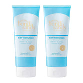 Two tubes of Bondi Sands body moisturizer on a white background