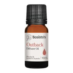 Bosisto's Outback Diffuser Oil bottle on a white background