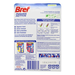 Bref Power Active Hawaii Rim Block Toilet Cleaner - 2x50g (Pack of 6)