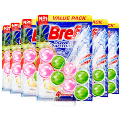 Bref Power Active Hawaii Rim Block Toilet Cleaner - 2x50g (Pack of 6)