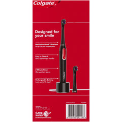 Back view of Colgate ProClinical 250R Charcoal Electric Toothbrush
