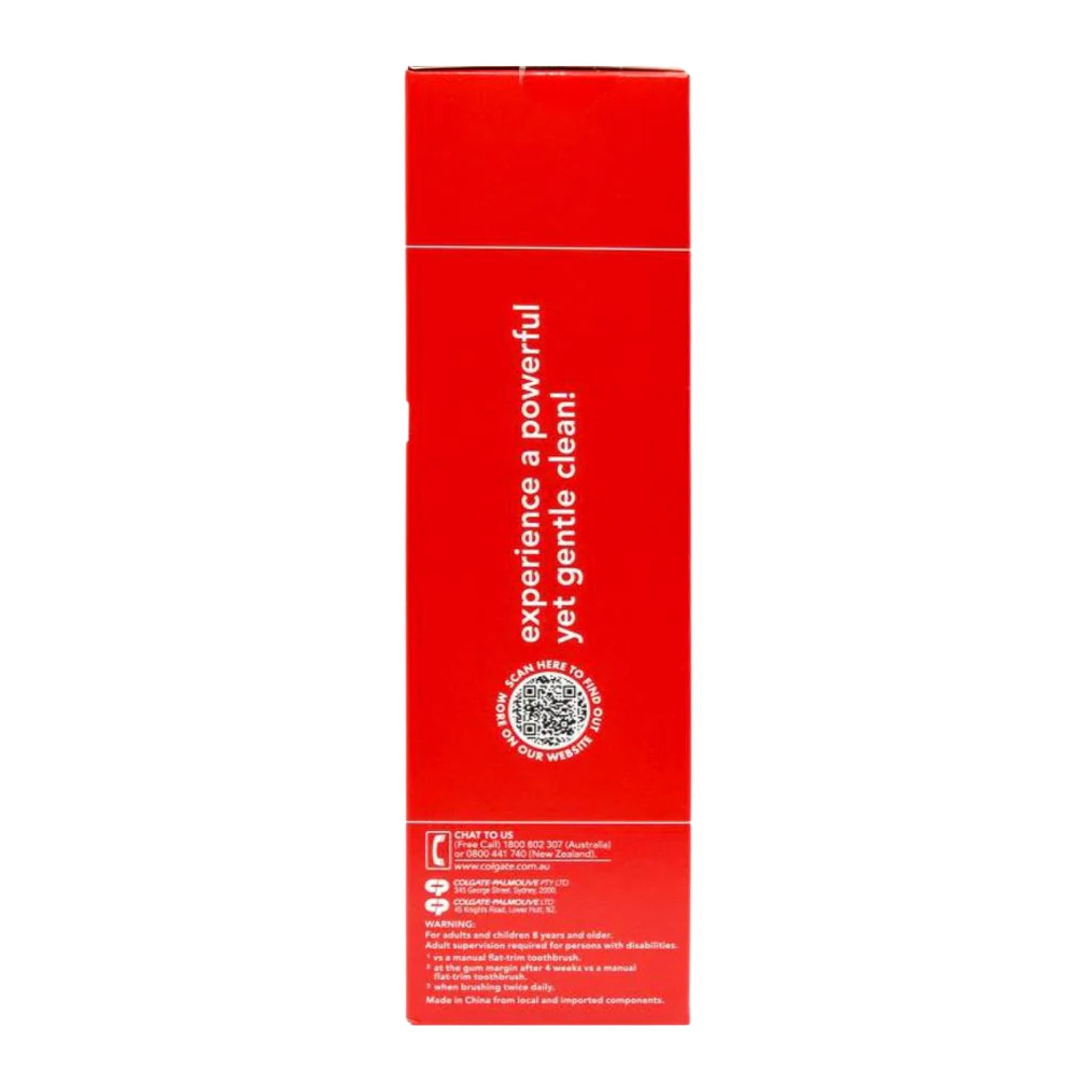 Left side angle of the Colgate ProClinical 250R Electric Toothbrush