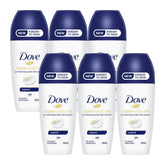 Set of Dove Advanced Care deodorant bottles on a white background