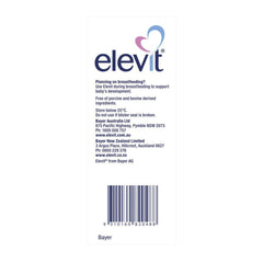Right Side view of Elevit Pre-conception & Pregnancy 100 Tablets box
