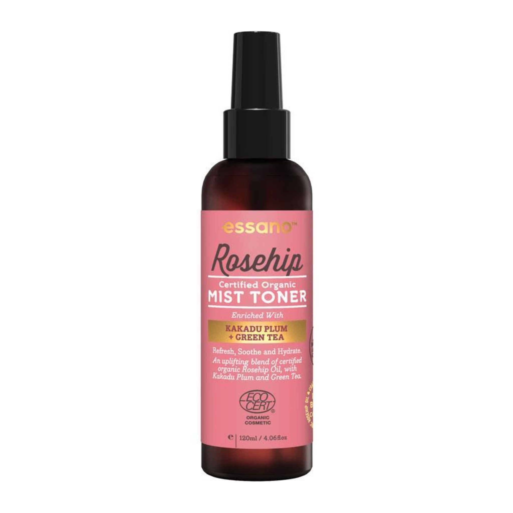 Essano Rosehip Hydrating Mist Toner 120ml – Showcase Image