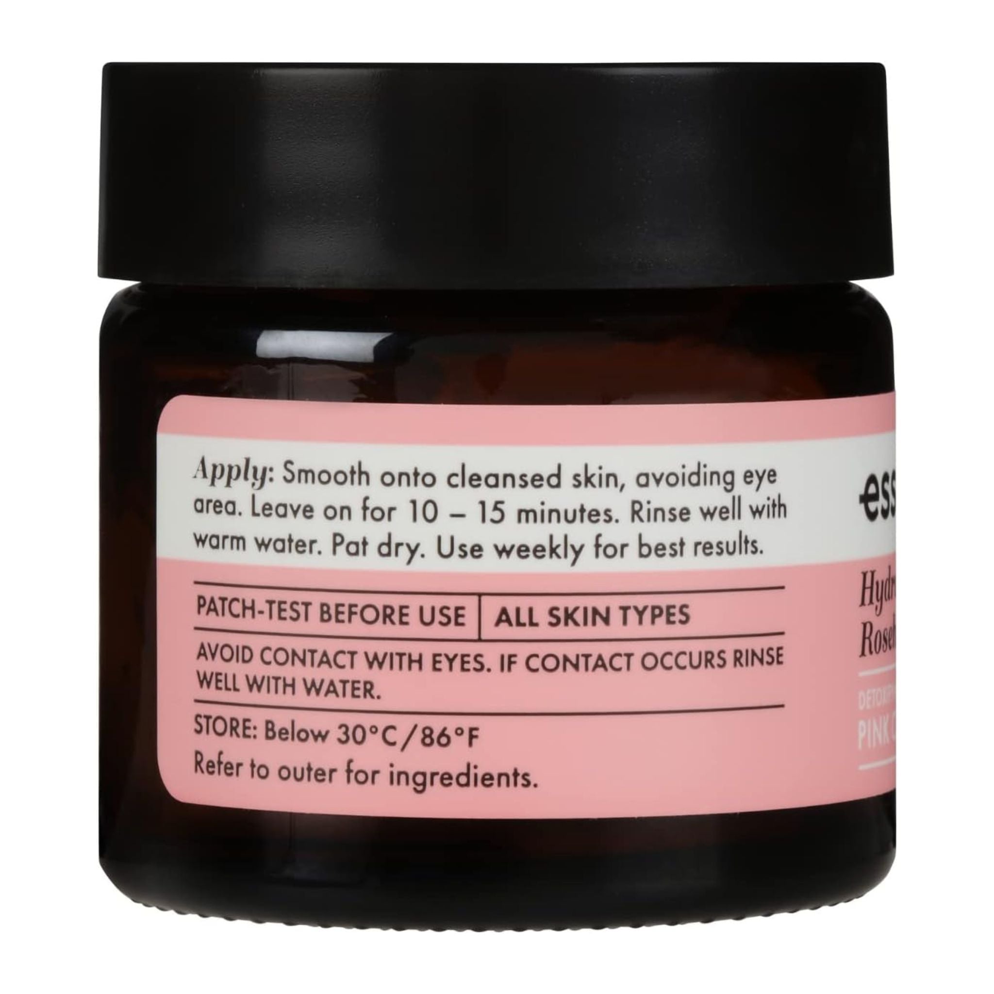 Essano Hydrating Rosehip Detoxifying Pink Clay Mask – 50 g