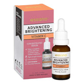 Front view of Essano Advanced Brightening Vitamin C Serum 20ml bottle