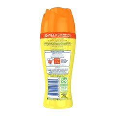 Back view of Fluffy In-Wash Scent Booster Good Vibes 250g packaging