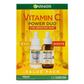 Garnier Vitamin C Power Duo value pack with day and night serums
