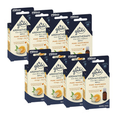 Glade Aromatherapy Cool Mist Diffuser Refill – Orange & Neroli 16.8mL (Pack of 8)