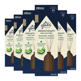 Multiple packages of Glade Aromatherapy Reed Diffuser 'Peaceful Mind' on a white background