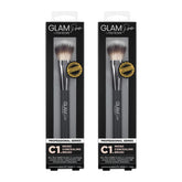 Two Glam Pro C1 Micro Concealing Brush packages on a white background