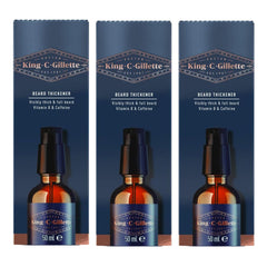 Front view of King C. Gillette Beard Thickener 50ml bottle