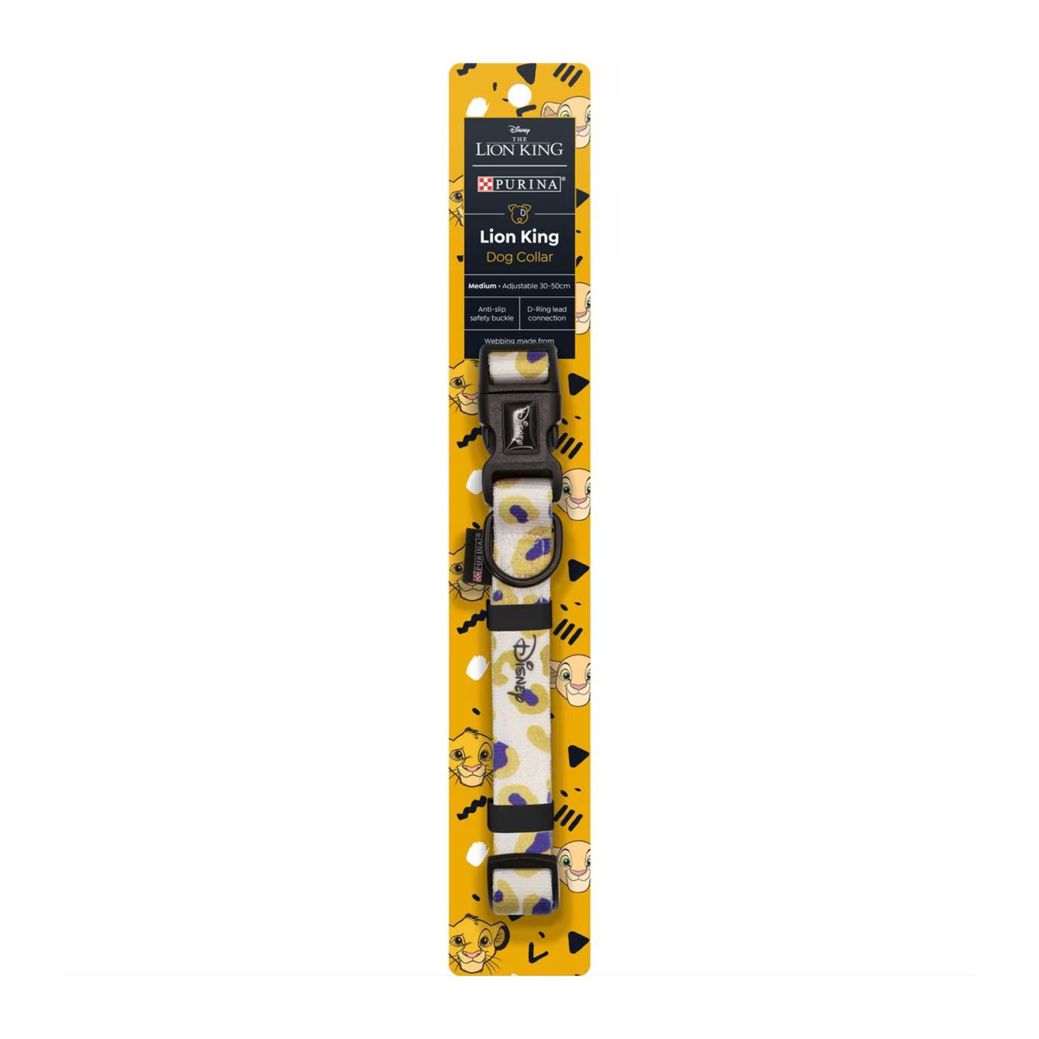 Right side adjustable slider on medium-size dog collar