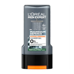 L'Oreal Men Expert Magnesium Defence shower gel on a white background