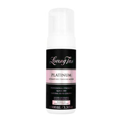 Loving Tan Platinum self-tanning mousse bottle on a white background