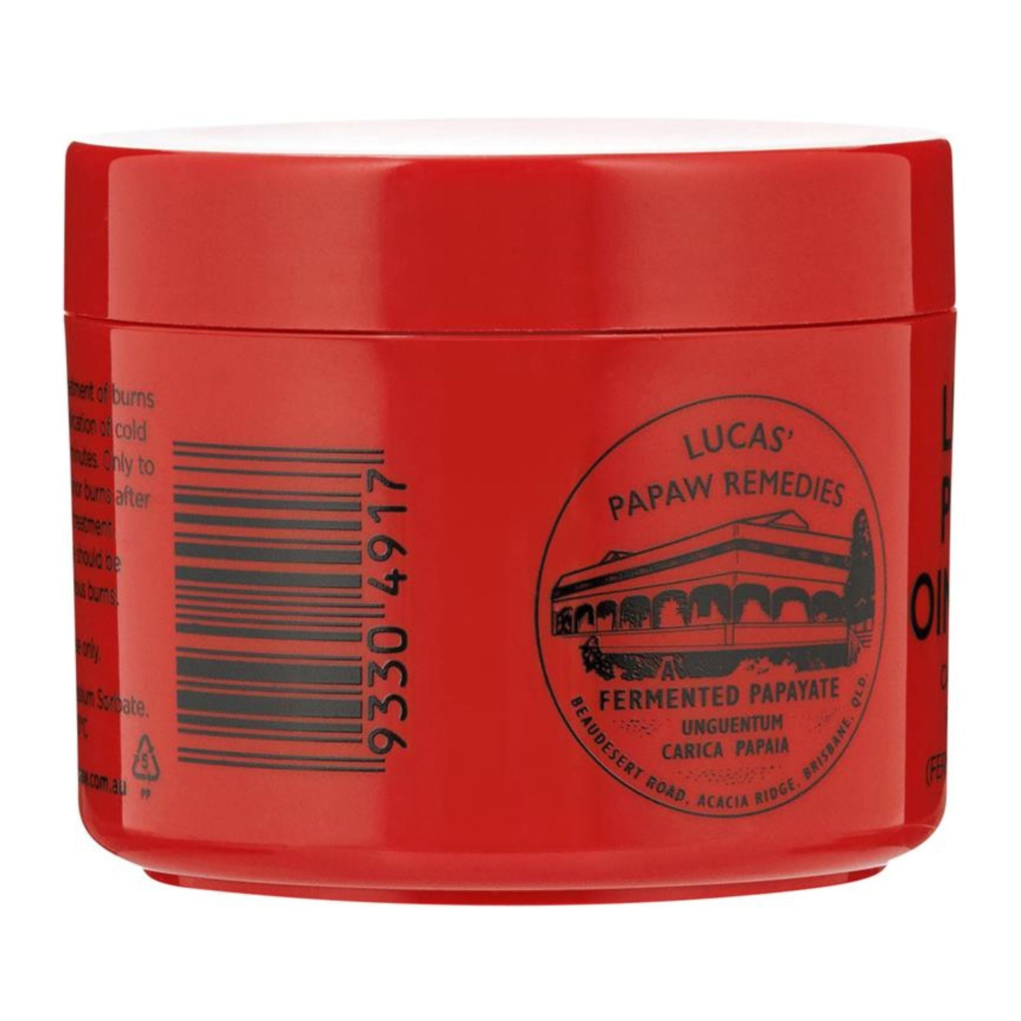Side View of Lucas' Papaw Ointment 75g Jar