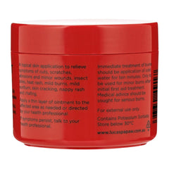 Back View of Lucas' Papaw Ointment 75g Jar
