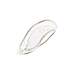 Clear gel-like product on a white background