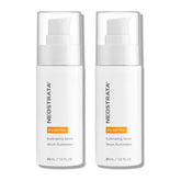 Two bottles of NeoStrata Enlighten Illuminating Serum on a white background