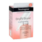 Front view of Neutrogena Bright Boost Illuminating Serum 30mL bottle