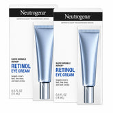 Neutrogena Rapid Wrinkle Repair Retinol Eye Cream packaging on a white background