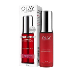 Case view of Olay Regenerist Miracle Boost Youth Pre-Essence 40ml bottle