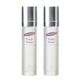 Two bottles of Palmer's Fresh Toner on a white background