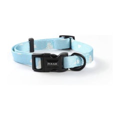 Front of Pixar-themed Purina Total Care dog collar, safety buckle visible