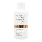 Revolution Skin Meadowfoam Milk Oil Cleanser bottle on a white background