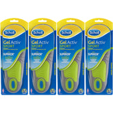 Scholl Gel Activ Sport Insoles for Women – 4-Pair Pack Front Packaging