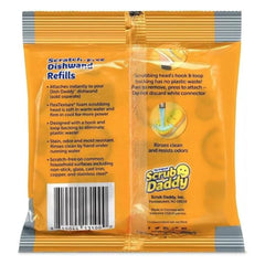 Scrub Daddy Dish Daddy Refills 2 Pack – back packaging with yellow smiley sponge heads