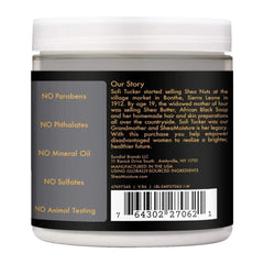 SheaMoisture African Black Soap Clarifying Mud Mask 170g – Back View
