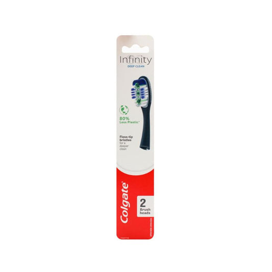 Colgate Infinity Floss-tip Bristles Brush Head 2 Pack