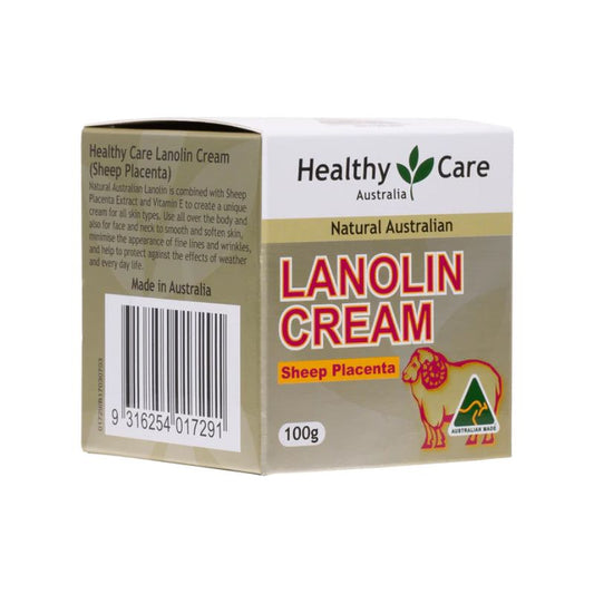 Healthy Care Lanolin with Sheep Placenta 100g